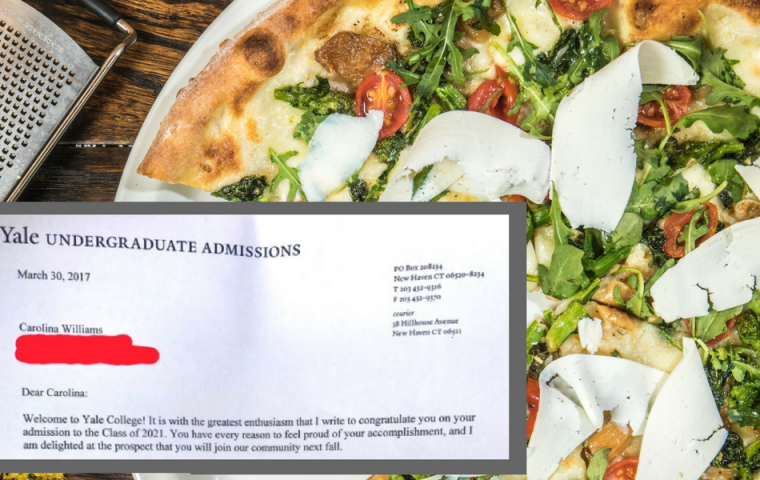 Schülerin bewirbt sich mit einem Essay über Pizza an einer Elite-Uni – und wird angenommen