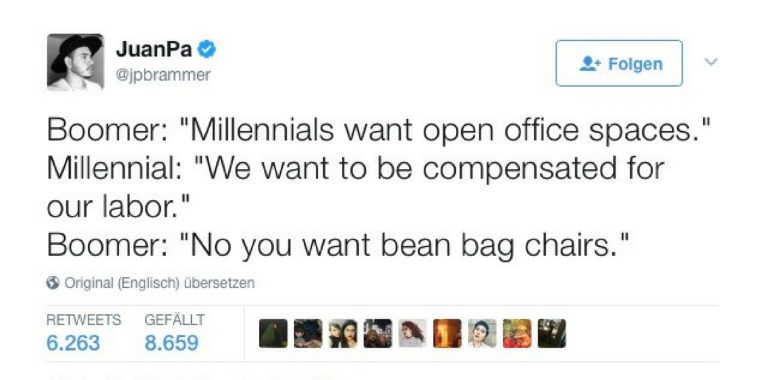Diese Tweets zerlegen jedes Vorurteil gegenüber Millenials