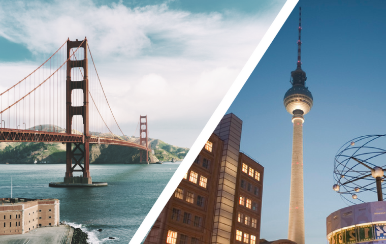 San Francisco vs. Berlin: Der ultimative Vergleich der beiden Startup-Metropolen