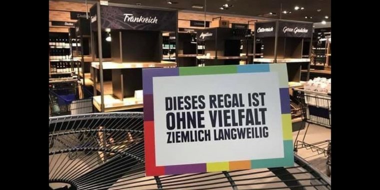 EDEKA räumt seine ausländischen Produkte aus dem Regal