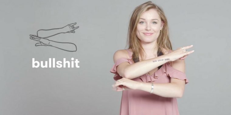 Gebärdensprache: Wie man im Office heimlich und stilecht austeilt
