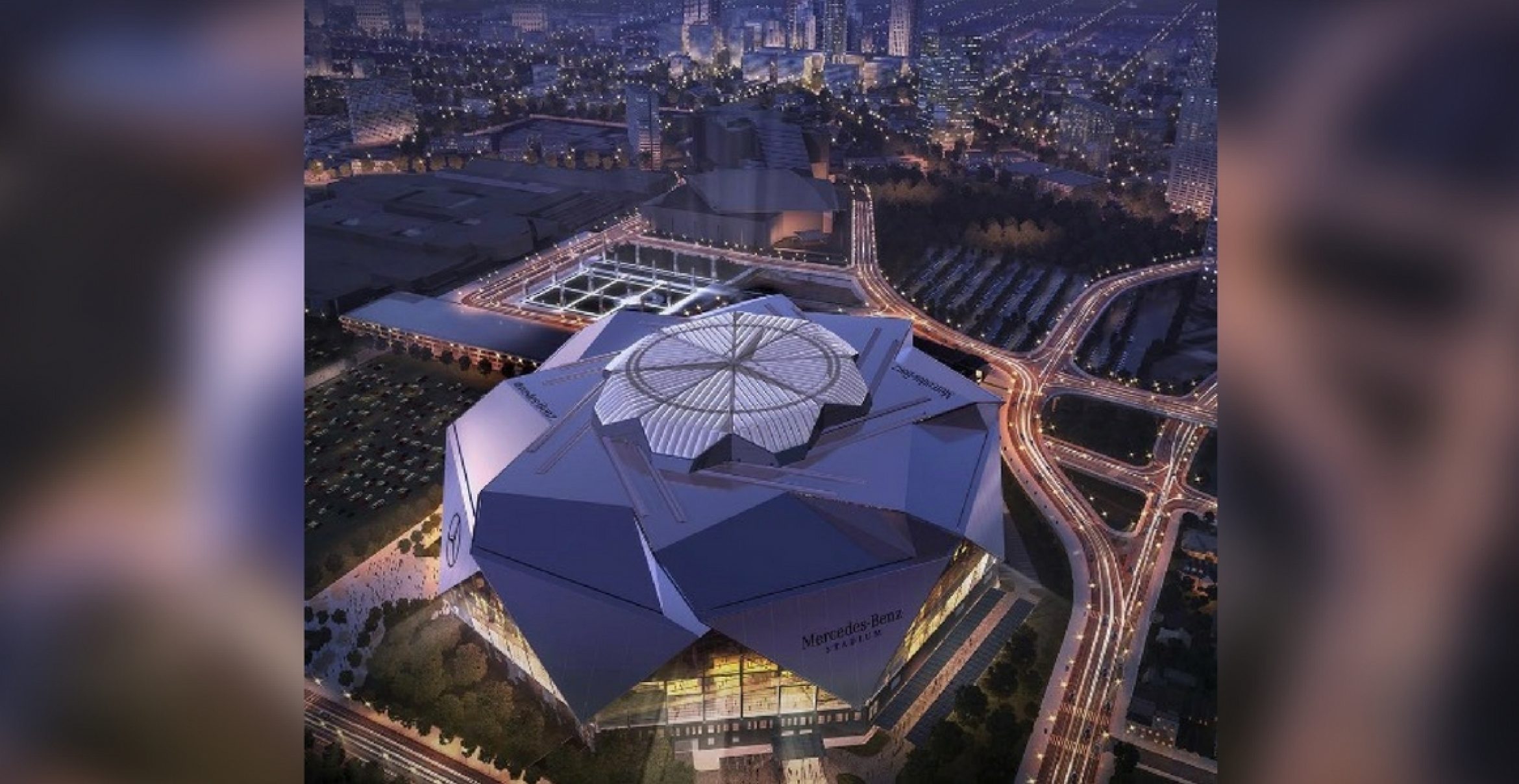 Das neue Football-Stadion in Atlanta ist eine Ode an die Baukunst