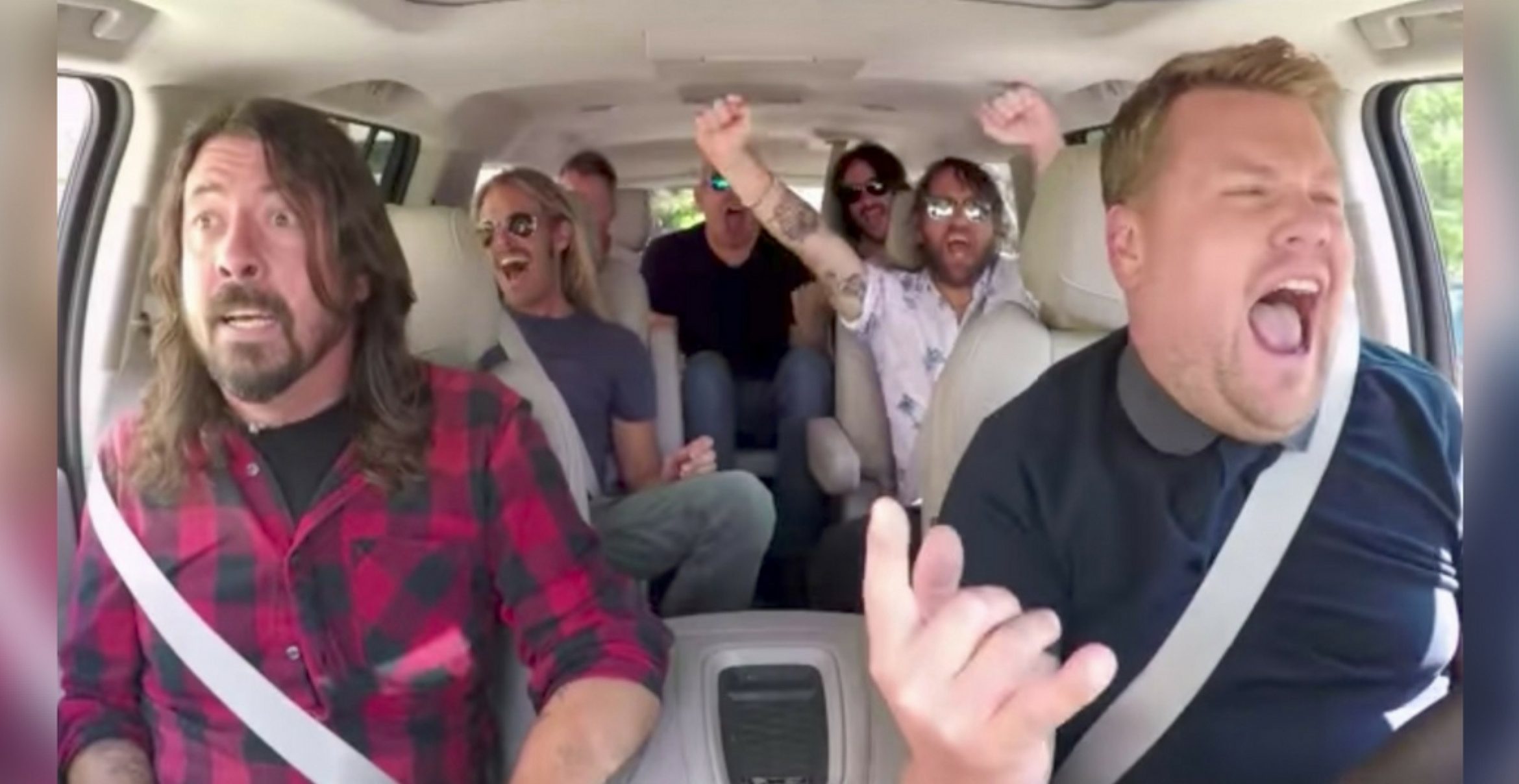 Carpool Karaoke: James Corden und die Foo Fighters im Collabo-Fieber