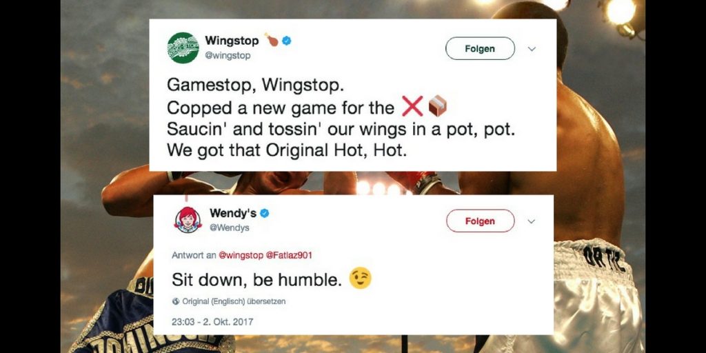 Das Brand-Battle des Jahres: “Wingstop“ gegen “Wendy’s“