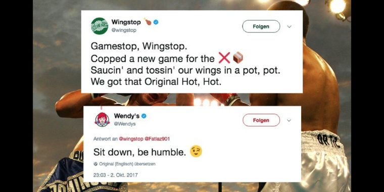 Das Brand-Battle des Jahres: “Wingstop“ gegen “Wendy’s“