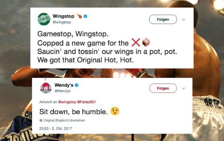 Das Brand-Battle des Jahres: “Wingstop“ gegen “Wendy’s“