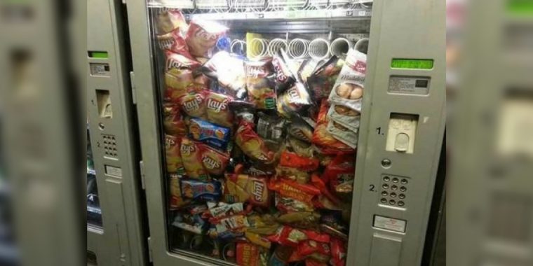 15 Beispiele, die zeigen, dass der Snackautomat dein Endgegner ist