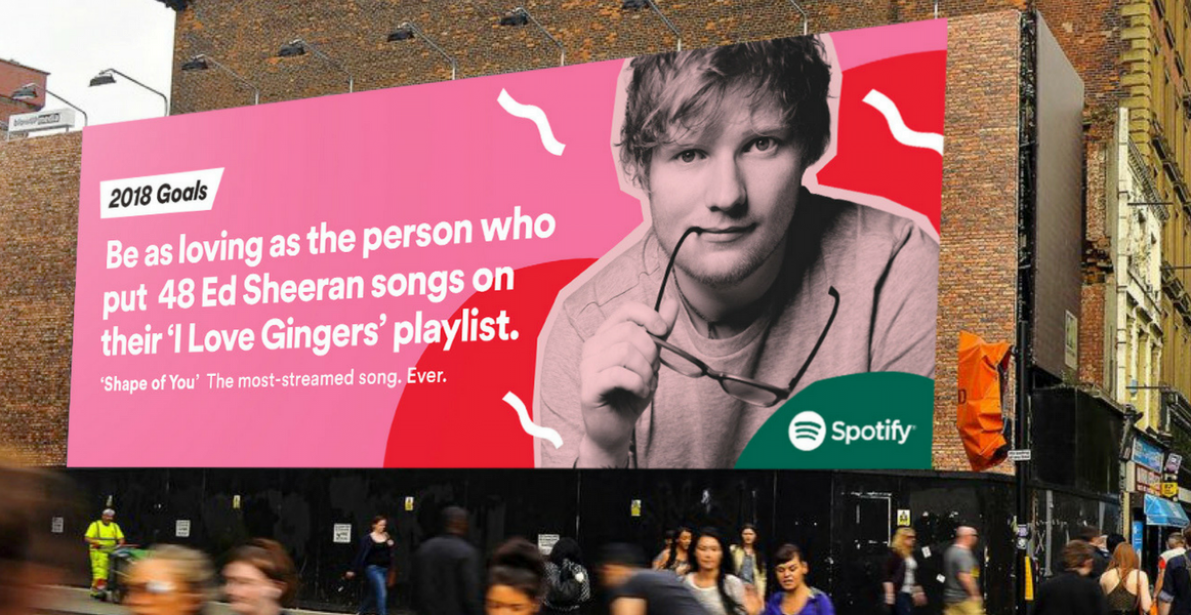 Mit diesen Werbeplakaten schaut Spotify auf das Jahr 2017 zurück