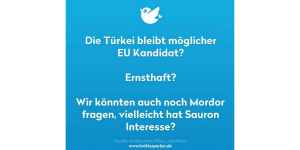 Politik-Tweets EU-Beitritt Türkei