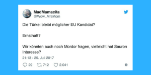 Politik-Tweets Eu-Beitritt Türkei