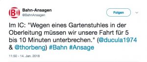 Bahnansagen