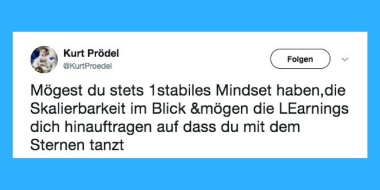 Mit Gründertwitter in die nächste KW grinden