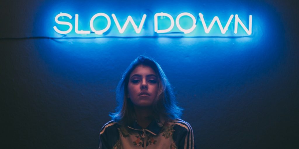 Workaholics slow down