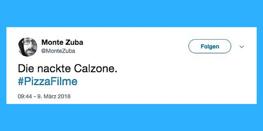 #PizzaFilme