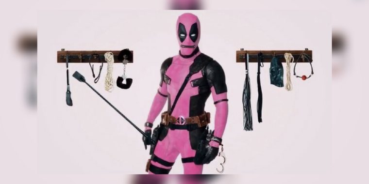 Deadpool versteigert sein pinkes Outfit für einen guten Zweck