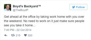 office-tweet