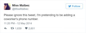 office-tweet