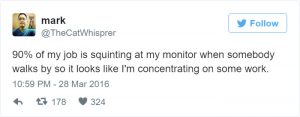 office-tweet