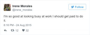 office-tweet