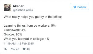 office-tweet