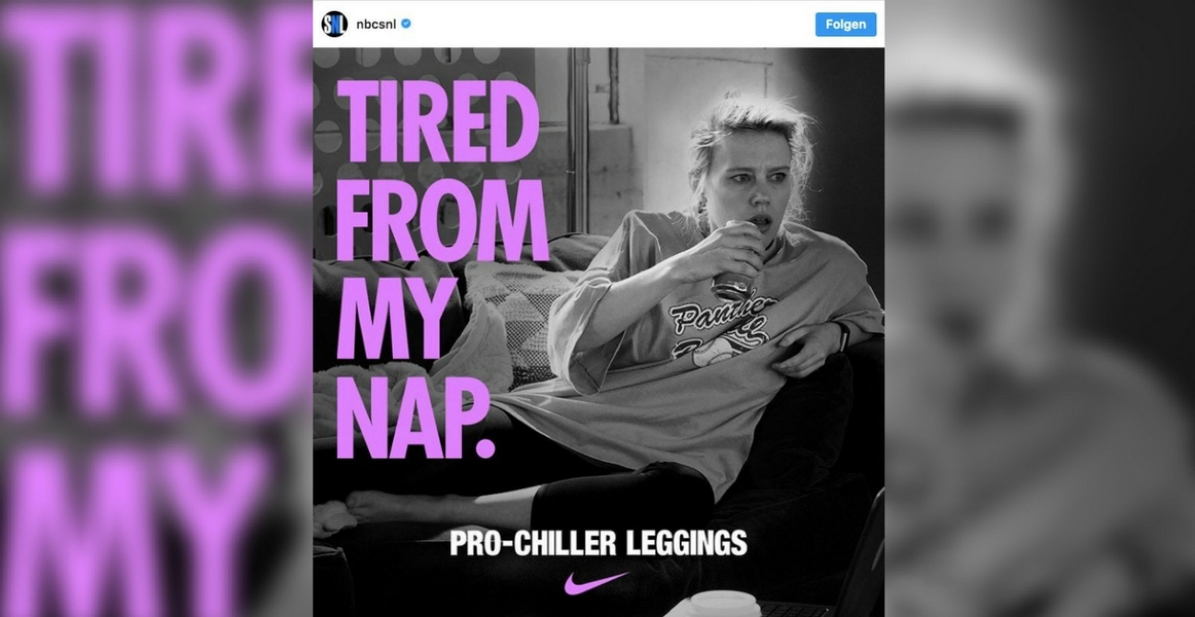 “Pro Chiller Leggings“: SNL parodiert Nike-Kampagne