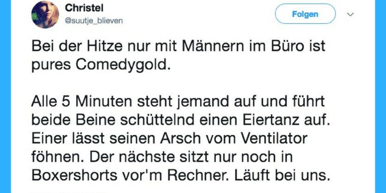 Zehn Powertweets gegen den Monday Blues im Büro