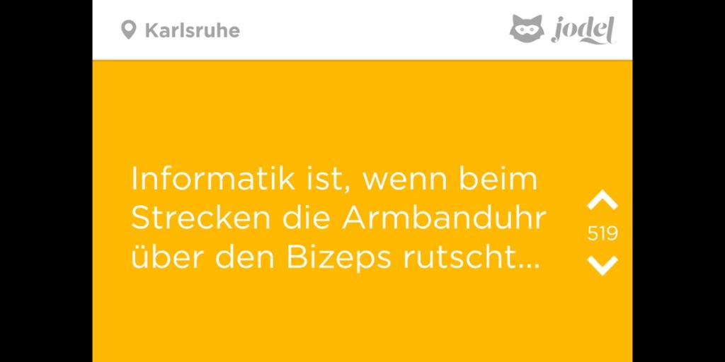 Zehn Jodel-Witze von Studenten, die genau unseren Humor haben