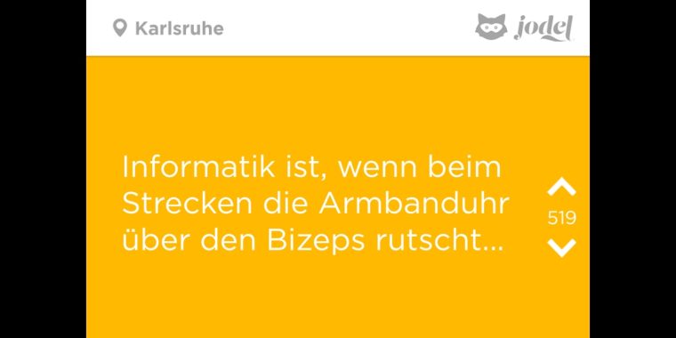 Zehn Jodel-Witze von Studenten, die genau unseren Humor haben