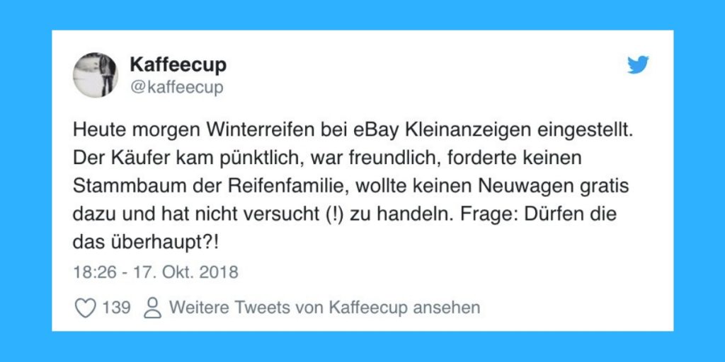 Zehn Tweets über Ebay-Kleinanzeigen, über die wir lachen bis verzweifeln