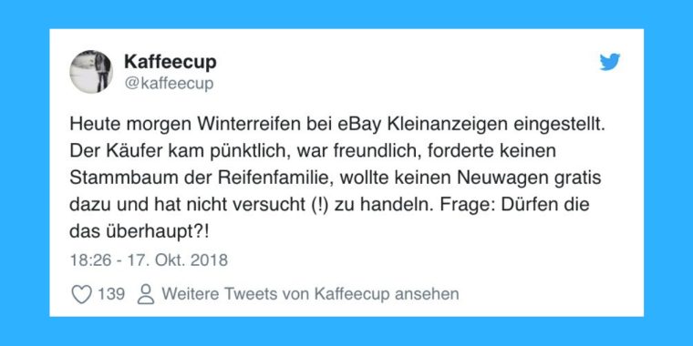 Zehn Tweets über Ebay-Kleinanzeigen, über die wir lachen bis verzweifeln