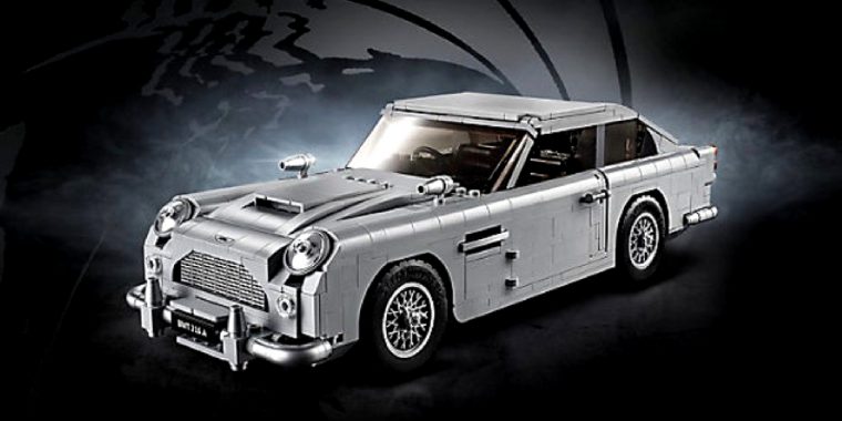 Lego bringt James Bonds legendären Aston Martin DB5 heraus