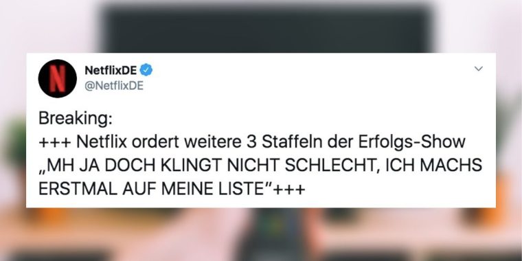 15 Tweets, die zeigen: Netflix kann Serien – und PR auf Social Media