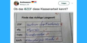 Schülerantworten