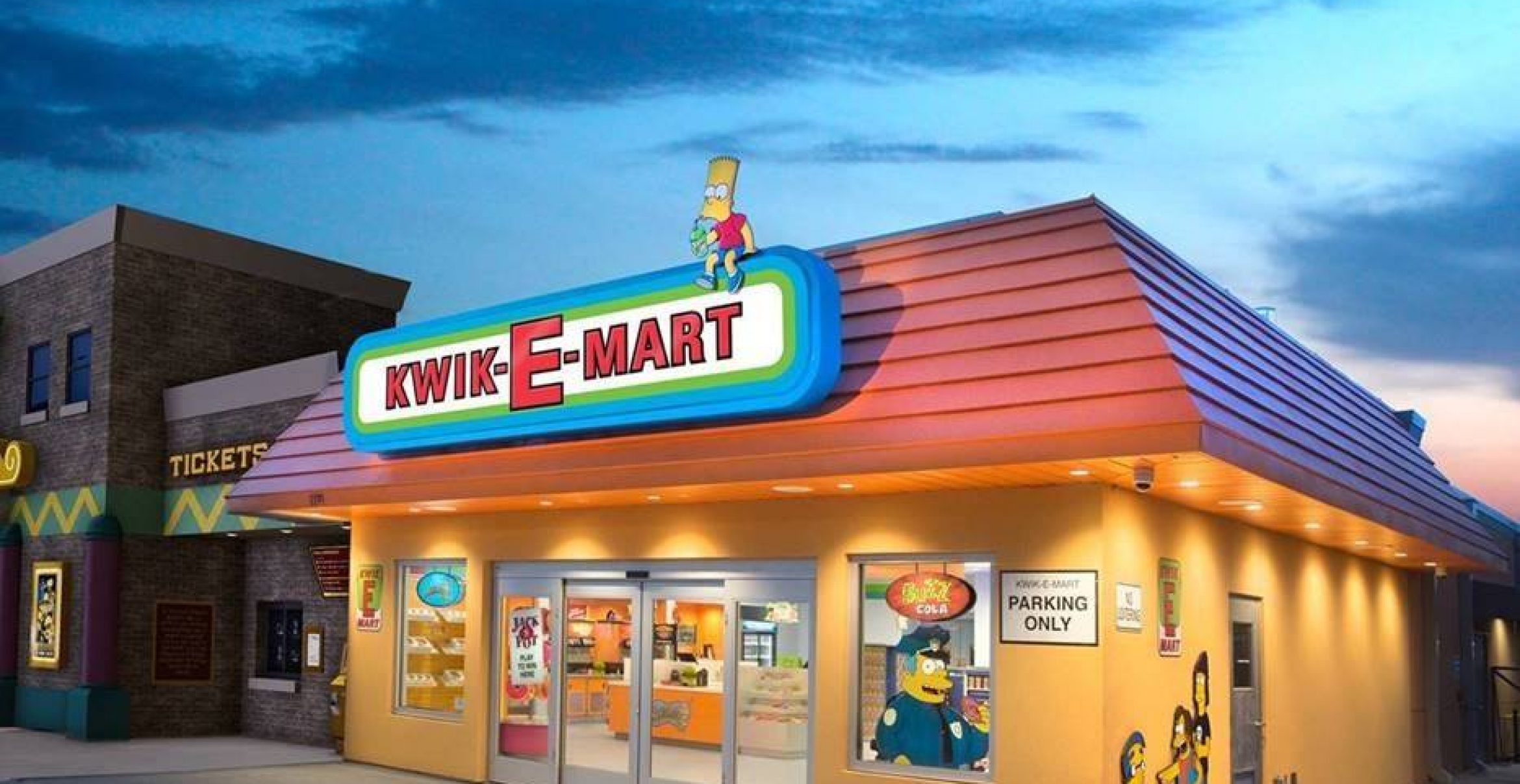 Simpsons IRL: Weltweit erster „Kwik-E-Mart“ eröffnet in den USA