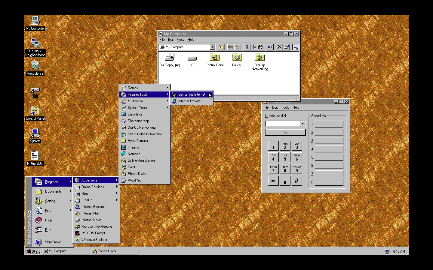 Windows 95 gibt es jetzt als App zum Downloaden