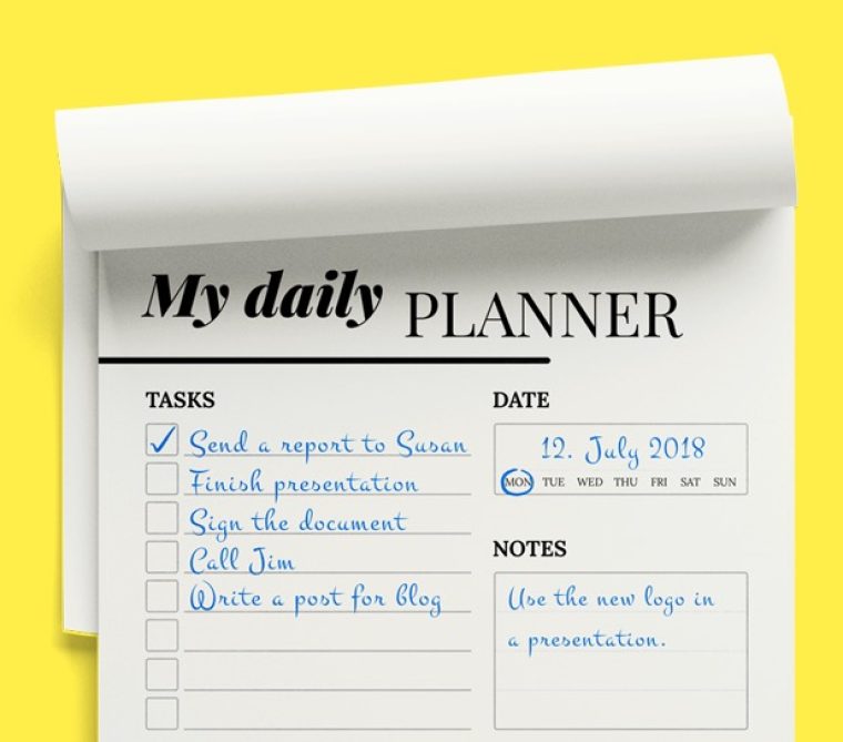 Dieser kostenlose Planer strukturiert deinen Arbeitsalltag – mit Stift und Papier
