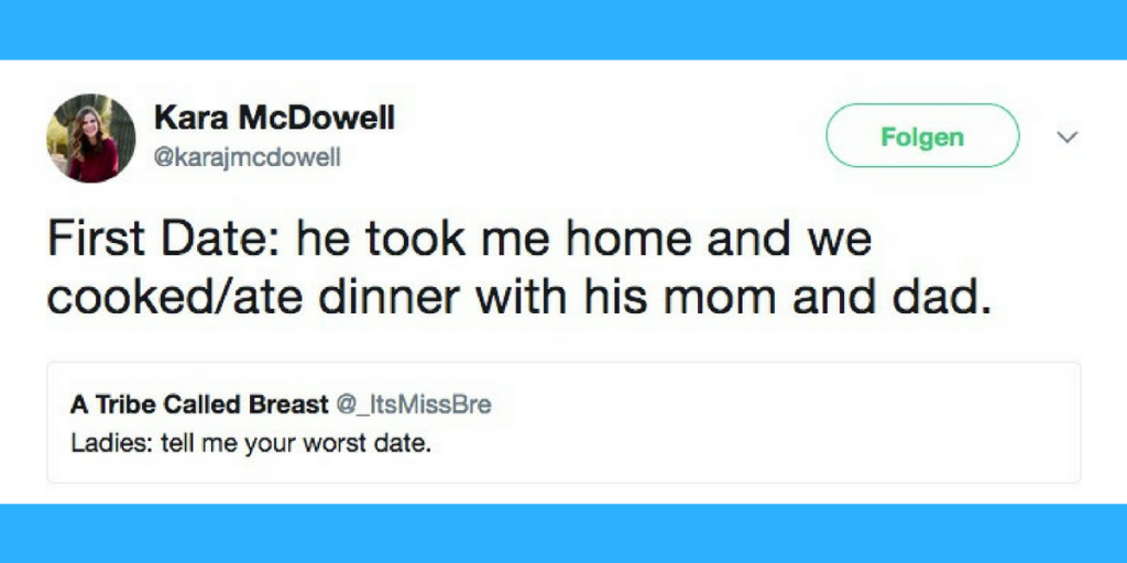 Zwölf erste Dates, die zeigen, dass Männer tatsächlich Schweine sind
