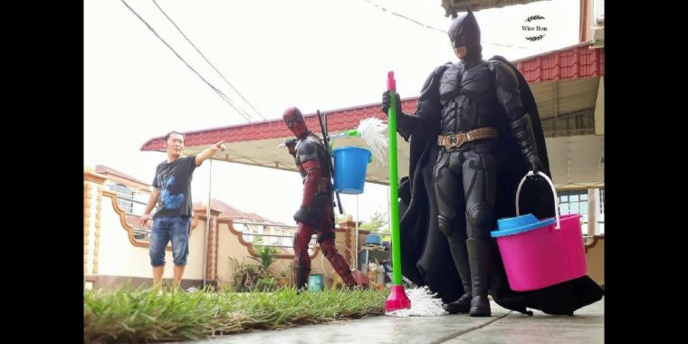 Dieser Mann lässt Superhelden-Figuren ziemlich real aussehen