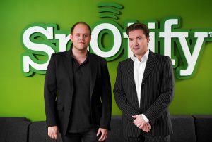 Daniel Ek Martin Lorentzon Spotify