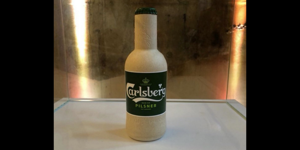 Carlsberg Pappflasche