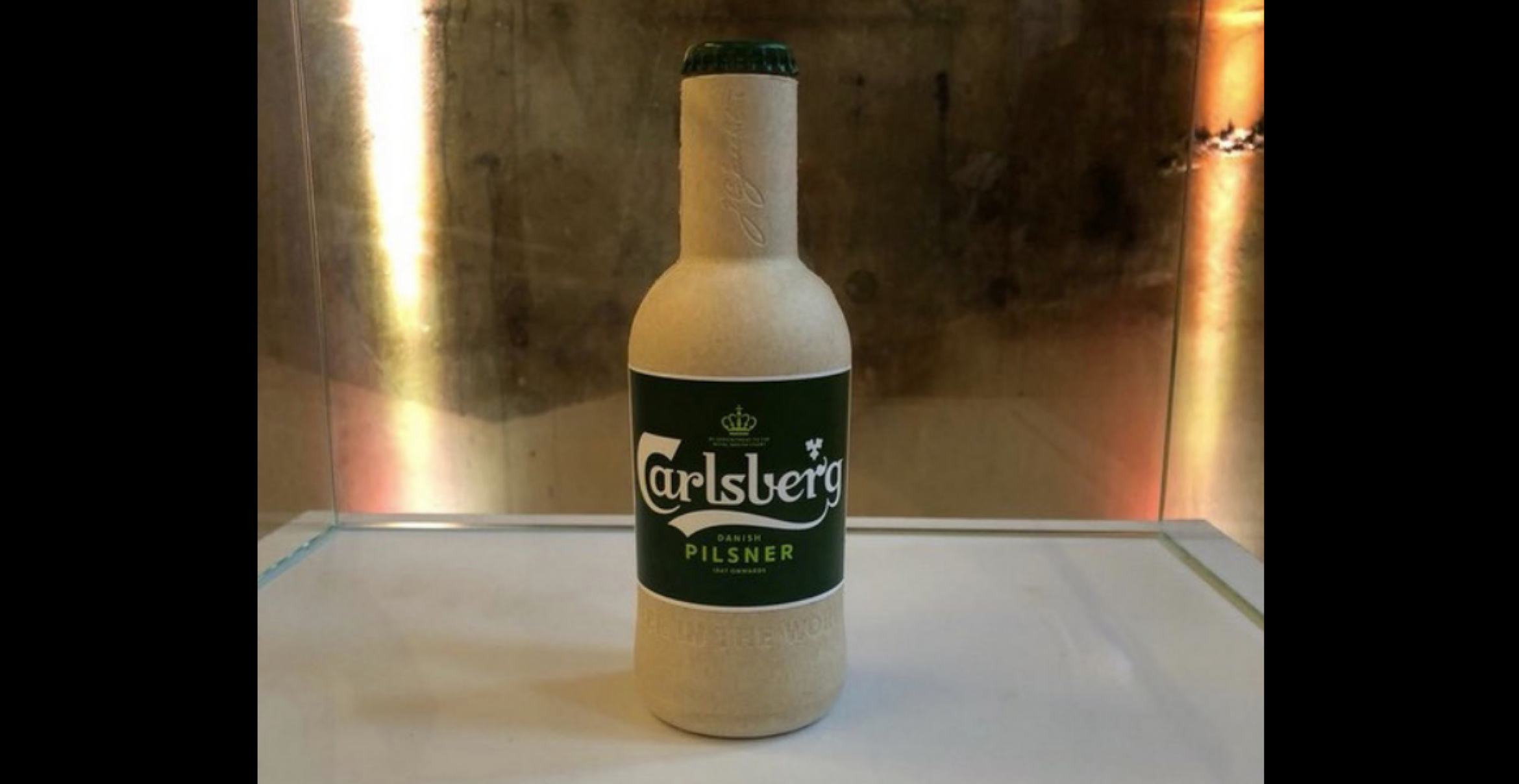 Brauerei goes öko? Carlsberg bringt Pappflasche auf den Markt