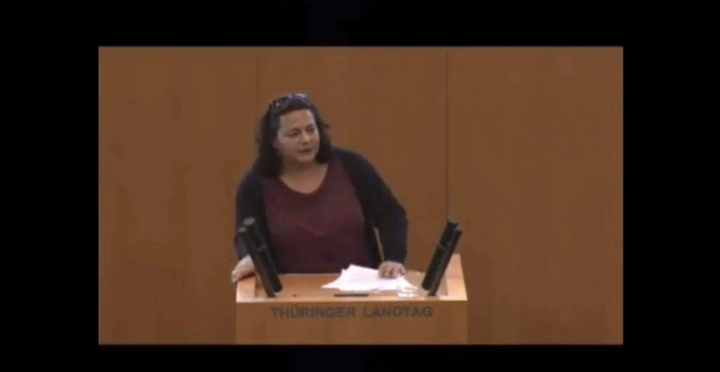 Rede des Tages: Abgeordnete droppt Punkband-Referenzen im Landtag