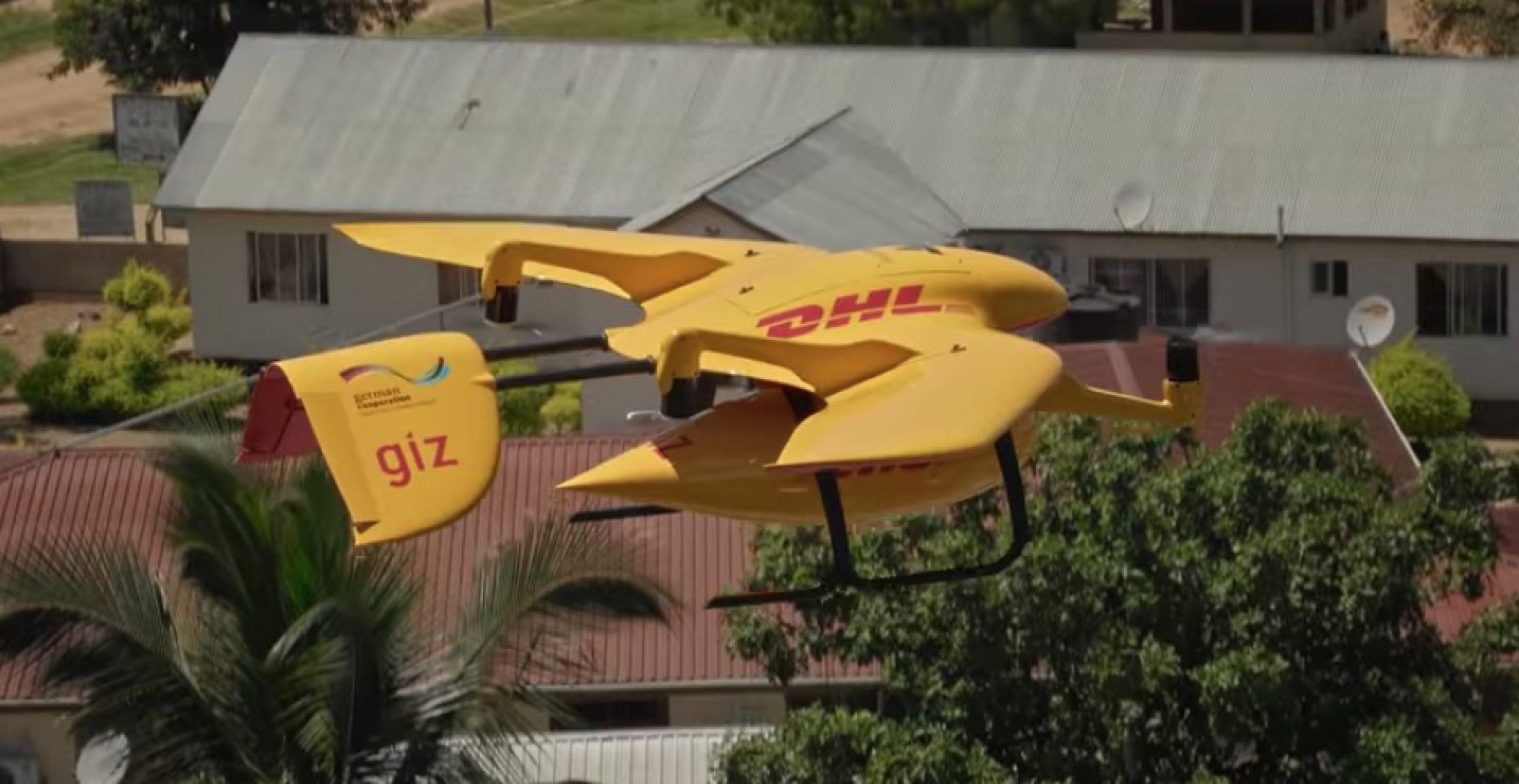 Versorgung aus der Luft: Diese Drohne liefert lebenswichtige Medikamente