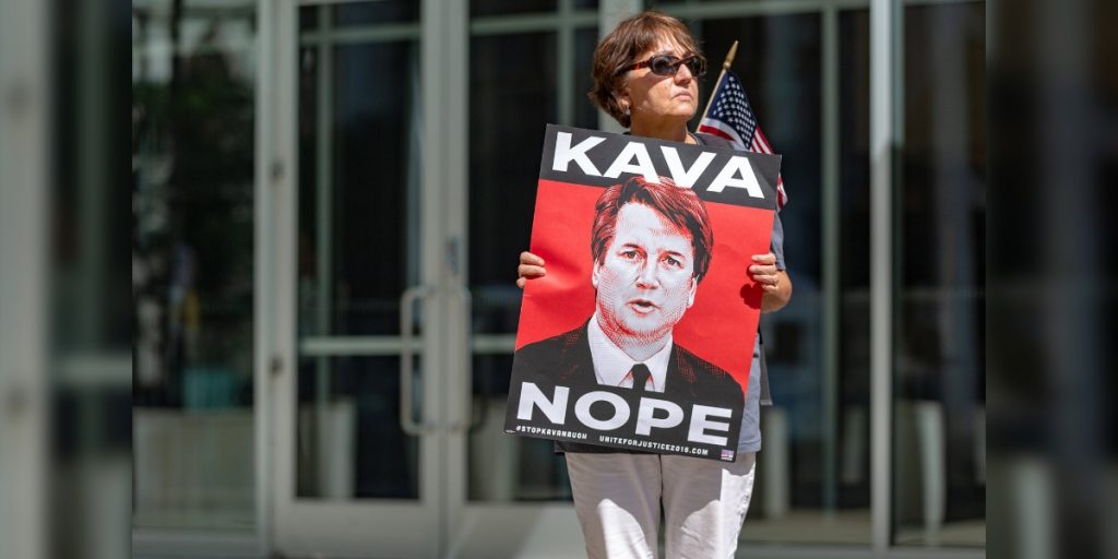 BrettKavanaugh.com verlinkt jetzt auf Beratungsseiten für Opfer sexualisierter Gewalt