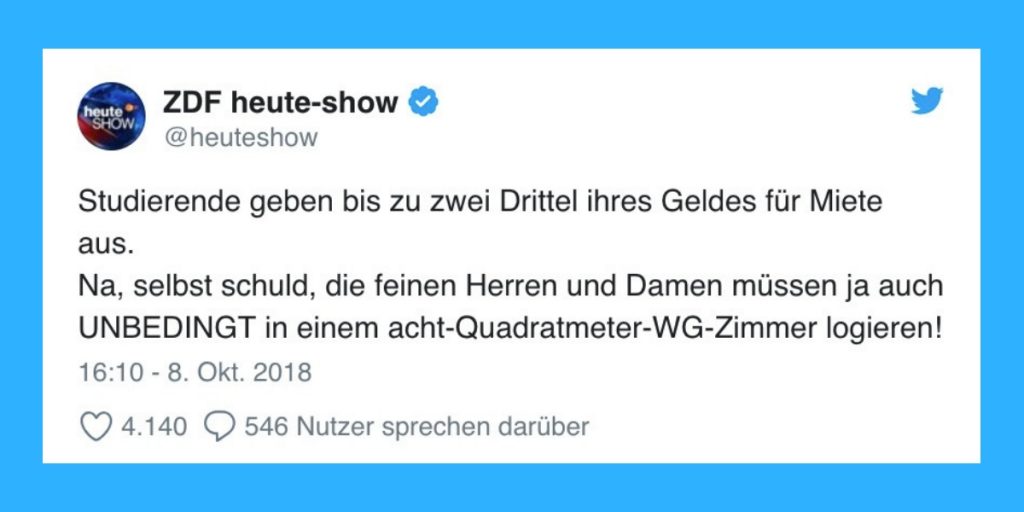 15 bissige und maximal virale Tweets der “heute-show“