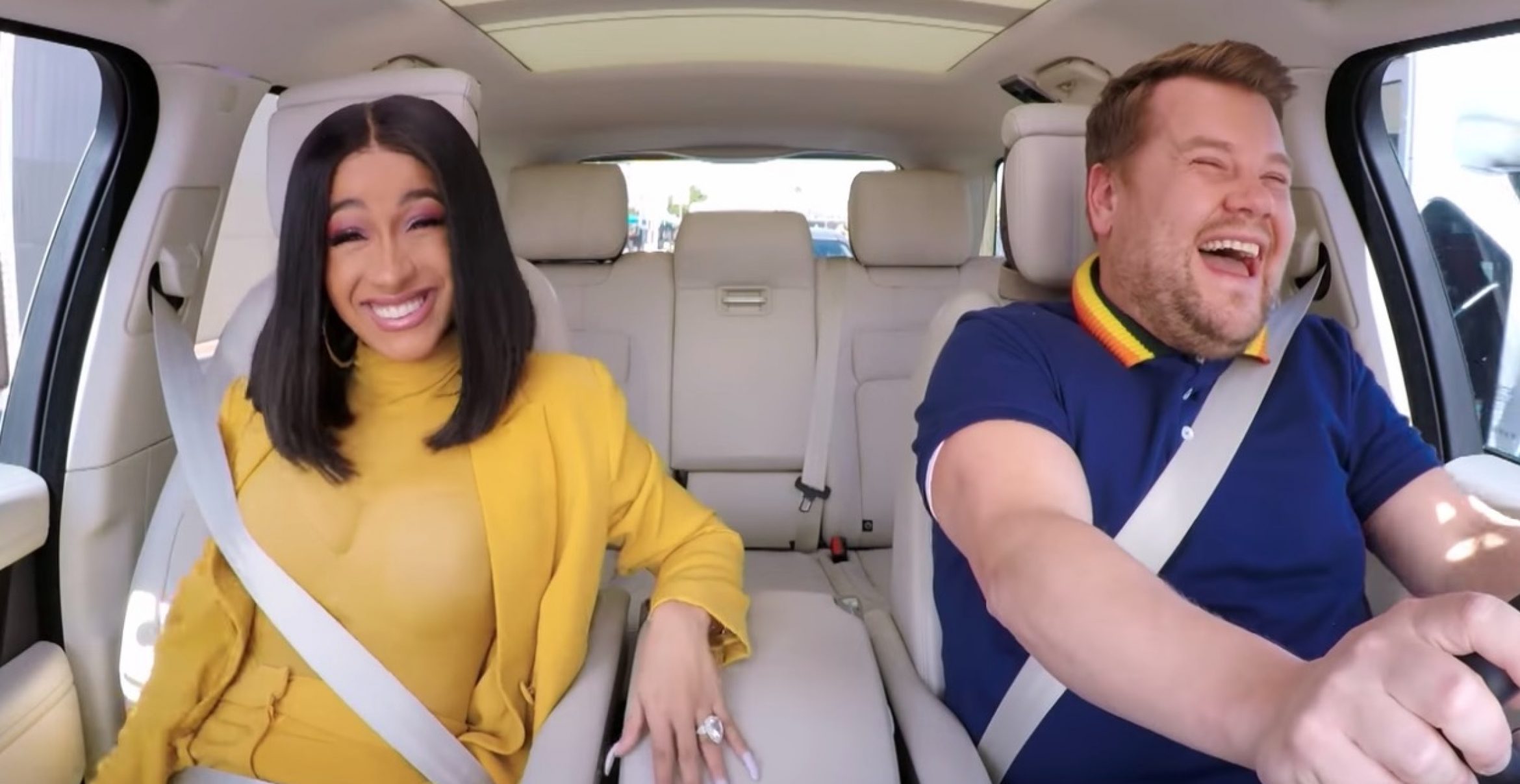 Mit Swag durch die Mittagspause: Cardi B bei James Cordens Carpool Karaoke