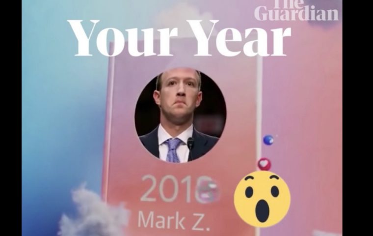 Der Guardian trollt Mark Zuckerberg mit seinem eigenen Facebook-Jahresrückblick