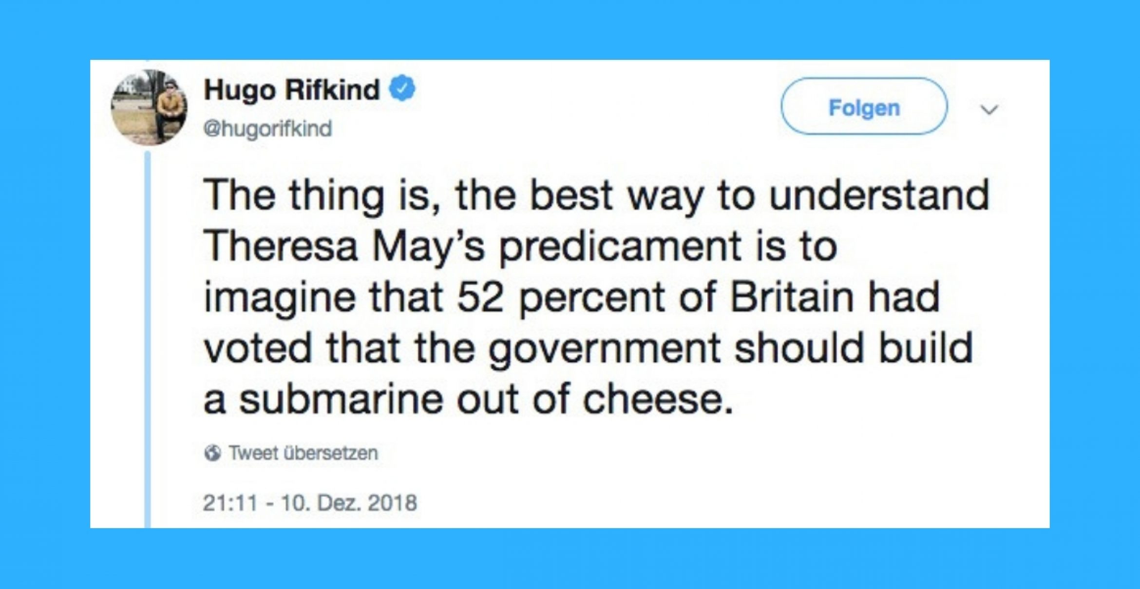 Bringt dieser Twitter-Thread endlich Licht in die Brexit-Verwirrung?