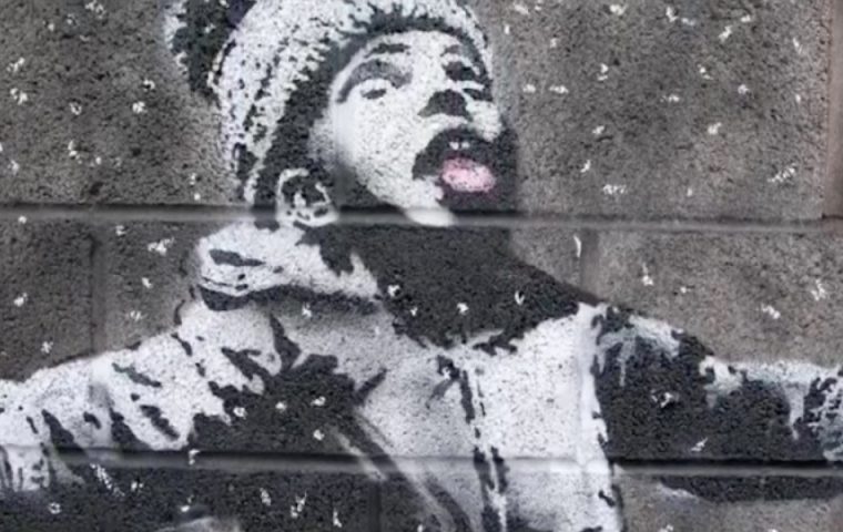 Banksy verschickt Weihnachtsgrüße – auf seine Art