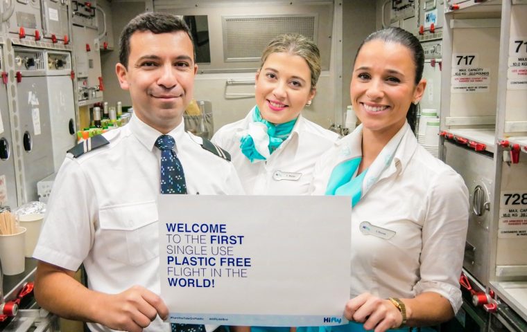 Portugiesische Fluglinie schickt ersten plastikfreien Flieger in die Luft